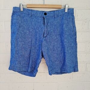 Banana Republic Shorts Mens Aiden Chino Preppy Sz:33
